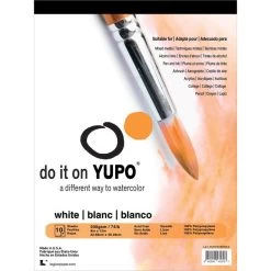 Yupo Medium Pads 9"X12" 10 Sheets/Pkg
