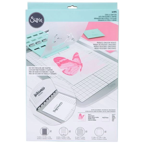 Sizzix Stencil & Stamp Tool 3 Sizzix Stencil & Stamp Tool