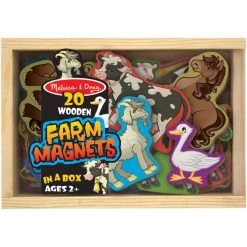 Melissa & Doug Wooden Magnets In A Box