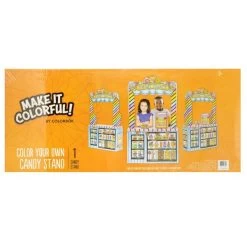 Colorbok Make It Colorful! Color Your Own Candy Stand