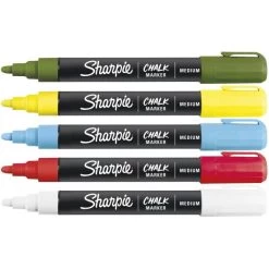 Sharpie Wet Erase Chalk Marker 5/Pkg -Professional Arts and Crafts Supplies Store c75dc0073fca90b271cf99c35523820176