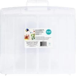 We R Washi Translucent Plastic Storage Bin