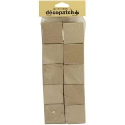 Decopatch Square Boxes 10/Pkg