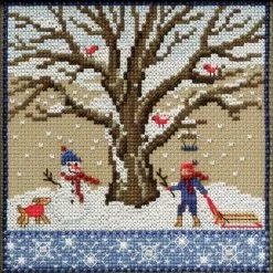Mill Hill Counted Cross Stitch Kit 5.25"X5.25"