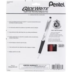 Pentel GlideWrite Ballpoint Pen 1.0mm 14/Pkg -Professional Arts and Crafts Supplies Store caaa6691c26e9232be51b303a5a4e0cab7