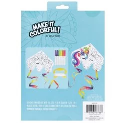 Colorbok Make It Colorful! Color Your Own Kite -Professional Arts and Crafts Supplies Store cb41f8fc6c335c39900ab45846b92e102b
