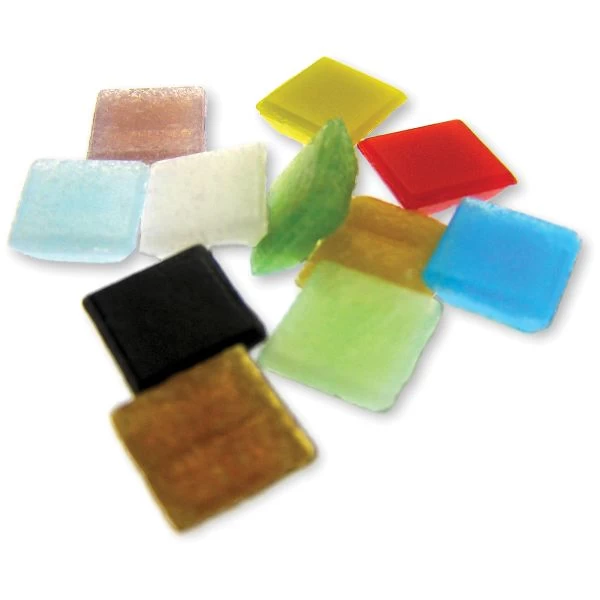 Vitreous Glass Mosaic Tiles 1lb 4 Vitreous Glass Mosaic Tiles 1lb - Image 2