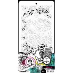 Art By Marlene Eternal Trio 4.33"X8.38" Stencil