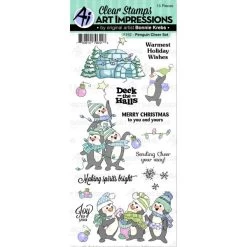 Art Impressions Holiday Stamp Set