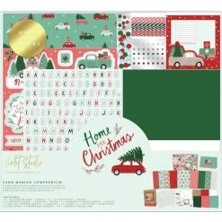 Violet Studio Home For Christmas Card Making Compendium