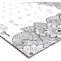 Blueline DoodlePlan Desk Calendar W/Coloring Pages, 17 3/4 X 10 7/8 -Professional Arts and Crafts Supplies Store cf17777ef8e4f1ea76de7d5d207505fa10