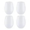 Craft Express Sublimation Stemless Wine Glasses 17oz 4/Pkg