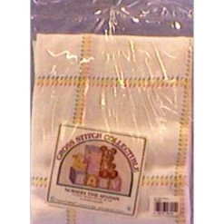 Charles Craft Nursery Time Afghan 14 Count 38"X38"