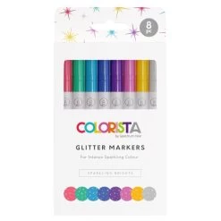 Spectrum Noir Colorista Glitter Marker 8/Pkg