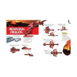 Paper Flying Dragons Book Kit -Professional Arts and Crafts Supplies Store d4341f6ca958697fc548523e1e38fd59ce