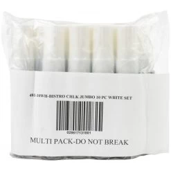 Bistro Chalk Marker Jumbo Broad Point 10/Pkg