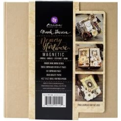 Prima Memory Hardware Chipboard Album 6.5"X6.25"