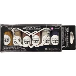 Finnabair Art Ingredients Micro Beads 6/Pkg