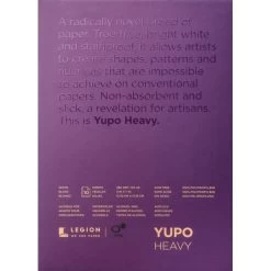Yupo Heavy Pads 5"X7" 10 Sheets/Pkg