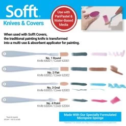 PanPastel Sofft Tools Combination Set 44/Pkg 11 PanPastel Sofft Tools Combination Set 44/Pkg -Professional Arts and Crafts Supplies Store e10d9a4d61338d4e0ca893a3cf30547713