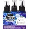 DecoArt Water Marbling Value Pack 2oz 6/Pkg -Professional Arts and Crafts Supplies Store e1f8972ff7c9f67e15a201be1630de596a