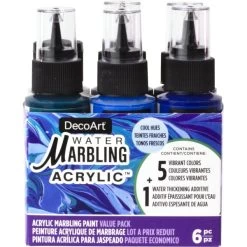 DecoArt Water Marbling Value Pack 2oz 6/Pkg