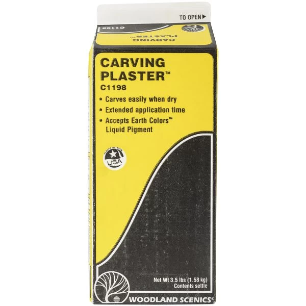Carving Plaster 3.5lb 3 Carving Plaster 3.5lb