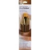 Princeton Synthetic Gold Taklon Real Value Brush Set -Professional Arts and Crafts Supplies Store e450aad95b83a3c94c1f25a4668cb21cad
