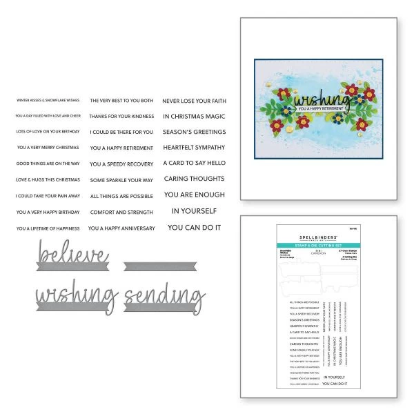 Spellbinders Stamp & Die Set By Bibi Cameron 5 Spellbinders Stamp & Die Set By Bibi Cameron - Image 3