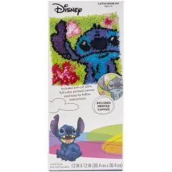 Dimensions Disney Latch Hook Kit 12"X12"