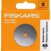 Fiskars Straight Rotary Blades 45mm 5/Pkg -Professional Arts and Crafts Supplies Store e8a9ad90a684191010c865ae715b77f7e6