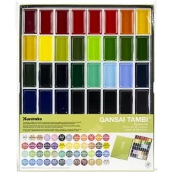 Kuretake Gansai Tambi 48 Color Set