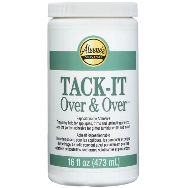Aleene's Tack-It Over & Over Repositional Adhesive 16oz 3 Aleene's Tack-It Over & Over Repositional Adhesive 16oz