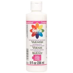 Delta Ceramcoat Protect Exterior/Interior Satin Varnish 8oz