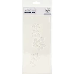 Pinkfresh Studio Slimline Stencils 4"X9" 3/Pkg