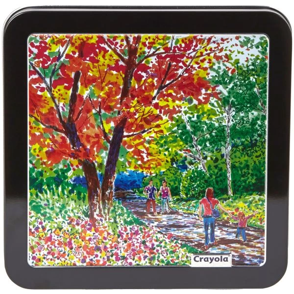 Crayola Signature Sketch & Detail Dual-Tip Markers W/Tin 4 Crayola Signature Sketch & Detail Dual-Tip Markers W/Tin - Image 2