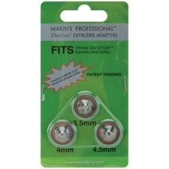 Makin's Professional ClayCore Extruder Adapters 3/Pkg