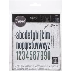 Sizzix Thinlits Dies By Tim Holtz 96/Pkg