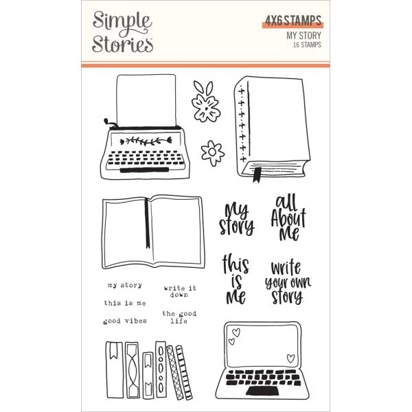 My Story Photopolymer Clear Stamps 3 My Story Photopolymer Clear Stamps