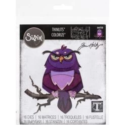 Sizzix Thinlits Dies By Tim Holtz 16/Pkg