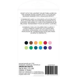 AC Sketch Markers Dual-Tip Alcohol Markers 12/Pkg