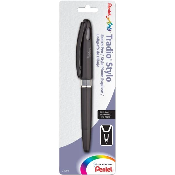 Pentel Arts Tradio Stylo Sketch Pen 3 Pentel Arts Tradio Stylo Sketch Pen