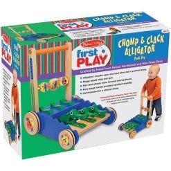 Chomp & Clack Alligator Push Toy