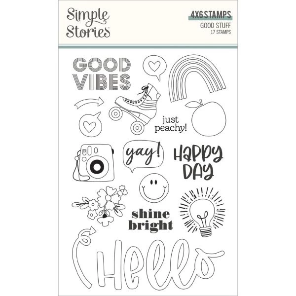 Good Stuff Photopolymer Clear Stamps 4 Good Stuff Photopolymer Clear Stamps - Image 2
