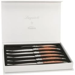 Laguiole Wood Handle Steak Knives Set Of 6 -Professional Arts and Crafts Supplies Store f8ccfbf0d6f84591c12324d630f1ce00d0