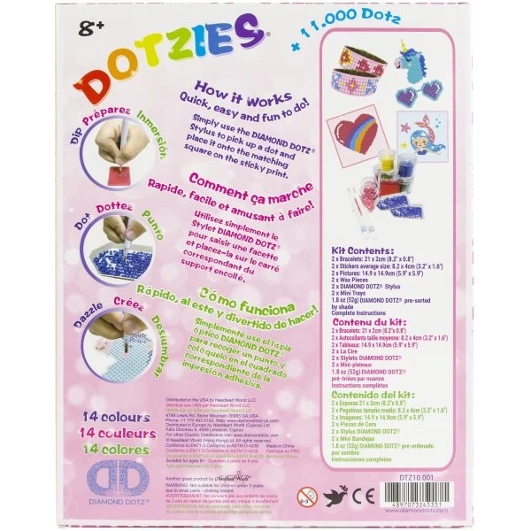 Diamond Dotz DOTZIES Diamond Art Variety Kit 6 Projects 5 Diamond Dotz DOTZIES Diamond Art Variety Kit 6 Projects - Image 3