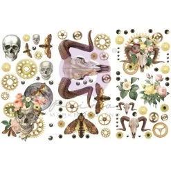 Finnabair Mini Transfers 6"X12" 3/Sheets