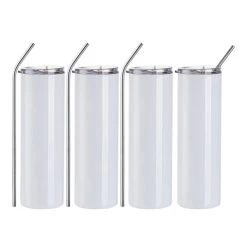 Craft Express Mega Stainless Steel Sublimation Tumbler 4/Pkg