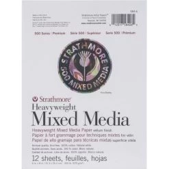 Strathmore 500 Series Heavyweight Mixed Media Pad 6"X8"