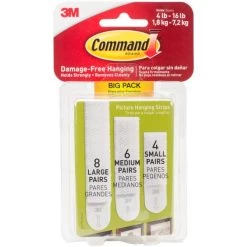 Command Assorted Picture Hanging Strips Big Pack
